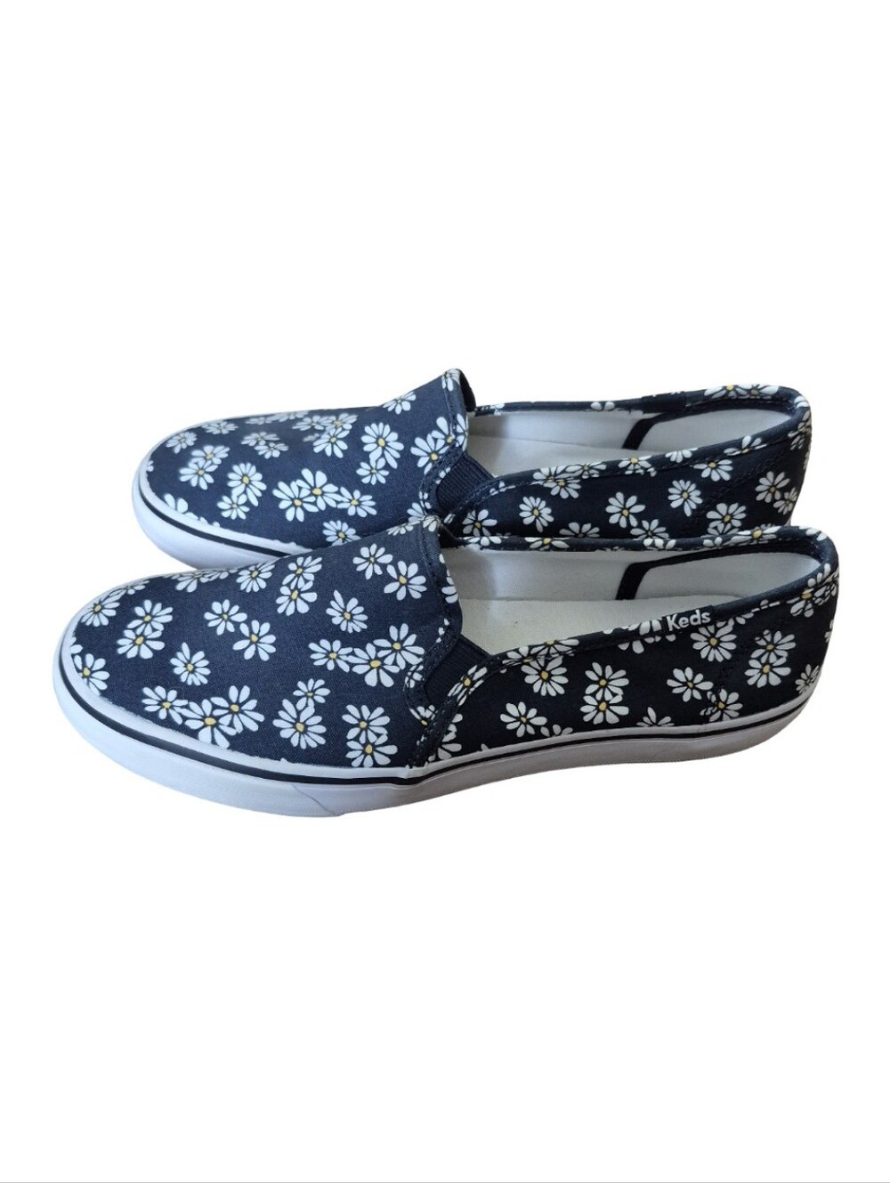 Keds Double Decker Retro Daisy Slip On Sneaker Size 8